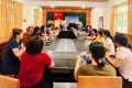 CÁN BỘ, ĐẢNG VIÊN, GIÁO VIÊN TRƯỜNG TIỂU HỌC YÊN TỪ THAM GIA HỘI NGHỊ HỌC TẬP, QUÁN TRIỆT NGHỊ QUYẾT SỐ 10-NQ/TW CỦA BỘ CHÍNH TRỊ