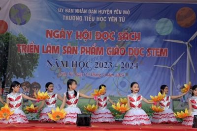 NGÀY HỘI ĐỌC SÁCH VÀ TRIỂN LÃM SẢN PHẨM GIÁO DỤC STEM NĂM HỌC 2023- 2024