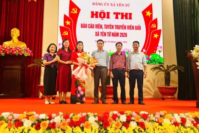 Hội Thi Báo cáo viên, tuyên truyền viên giỏi xã Yên Từ năm 2026